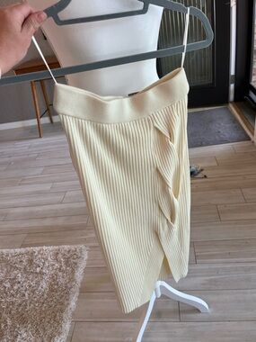 NWT Anthropologie Maeve Desiree Knit Midi Skirt